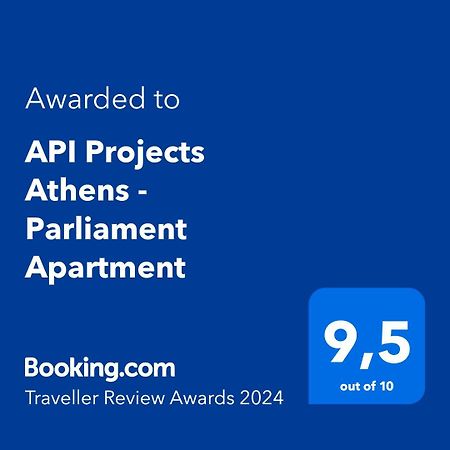 Api Projects Athens - Parliament Apartment Atenas Exterior foto